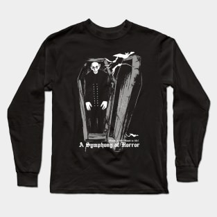 Nosferatu - Symphony of Horror, dracula, vampire in the coffin Long Sleeve T-Shirt